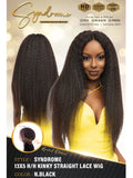 Femi Syndrome 13x5 Human Hair Kinky straight Lace Wig