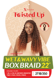 Outre X-pression Twisted Up  Wet & Wavy Vibe Box  Braid 22