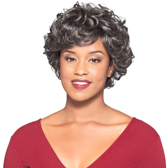 Foxy Silver Human Hair Wig - HENSON