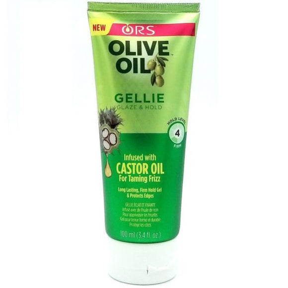 ORS Olive Oil Gellie Glaze and Hold Infused with Castor Oil 3.4 oz