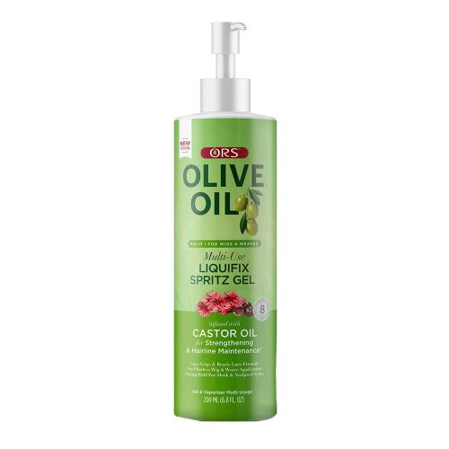 ORS Olive Oil Fix-It Multi-Use Liquifix Spritz Gel Infused with Castor Oil 6.8oz