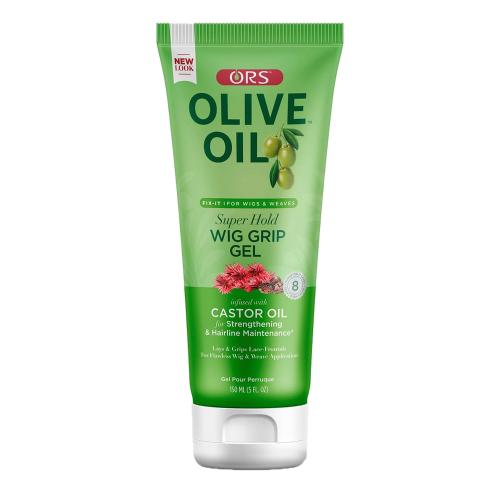 ORS Olive Oil Fix It Super Hold Wig Grip Gel with Castor Oil 5 Oz