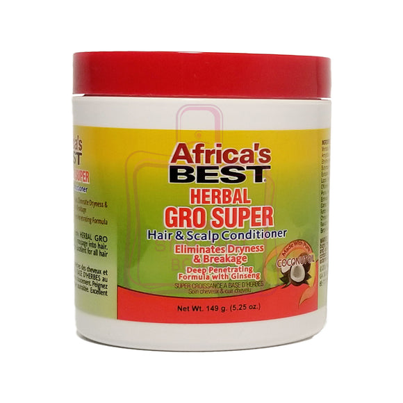 African Best Hair And Scalp Conditioner Herbal Gro [Super]