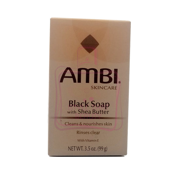AMBIi Soap Black Soap Clean & Nourishes Skin