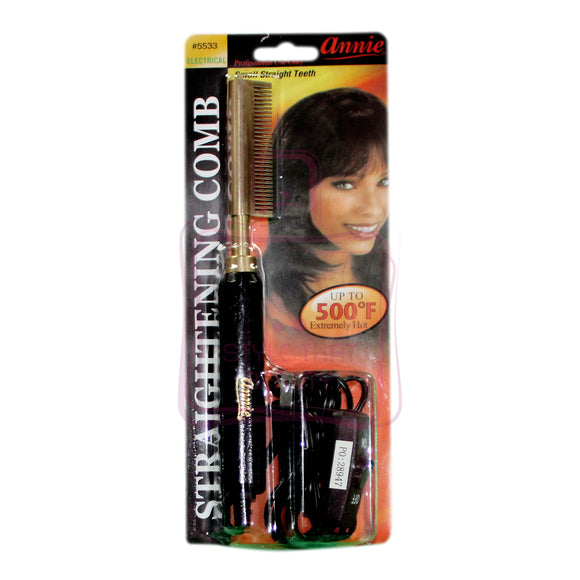 Annie Straightening Comb on/off Small Straight Teeth