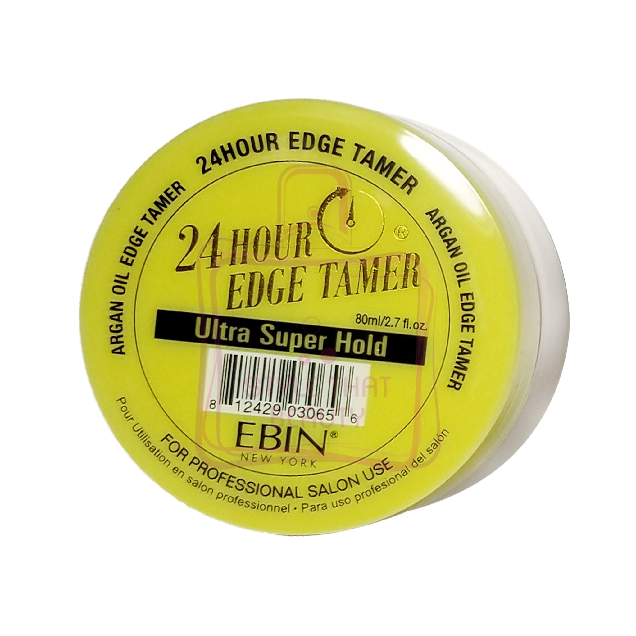 EBIN NEW YORK 24 Stunden Edge Tamer – Ultra Super Hold Gel Für Glatte Babyhaare Ohne Rückstände (4 Oz / 120 Ml)