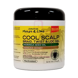 Jamaican Mango Lime No More Itch Cool Scalp Braid Twist&lock Gel - Men