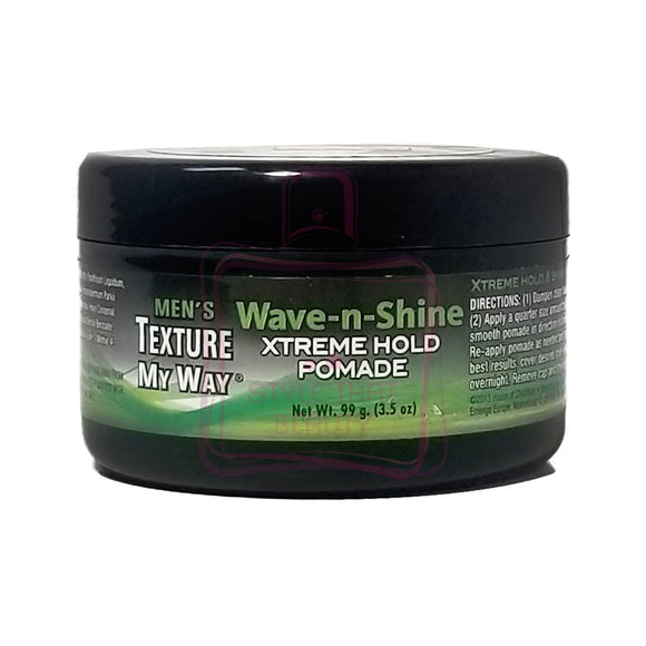 Men's Texture My Way Wave-n-shine Extreme Hold Pomade-men