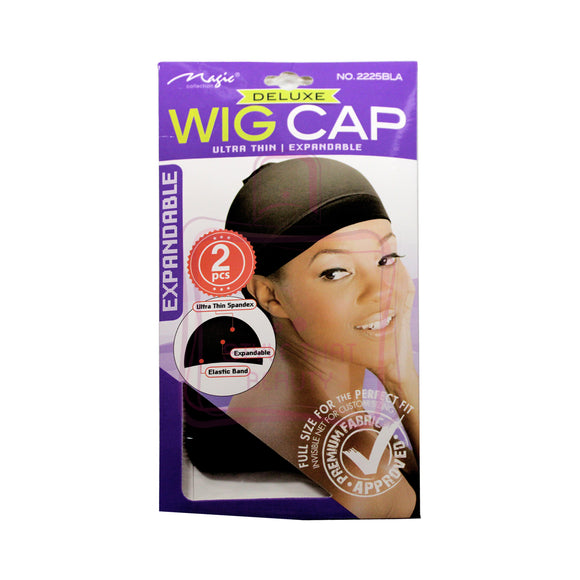 Magic Deluxe Wig Cap Black