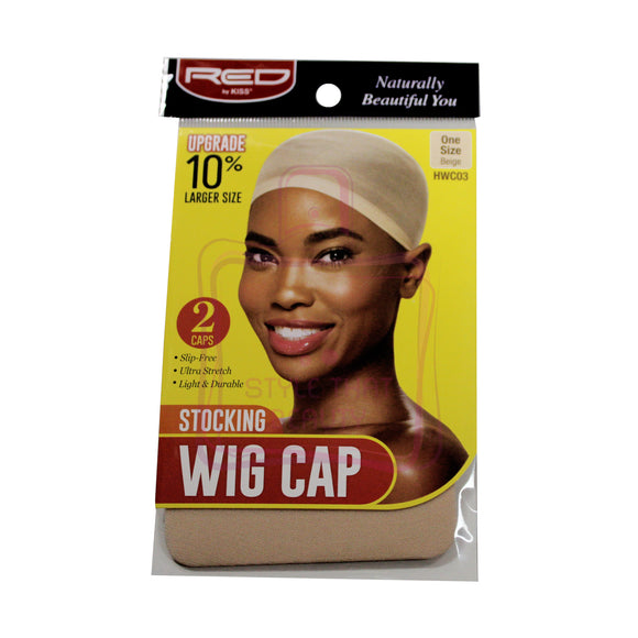 Red Stocking Wig Cap All Colors Women