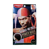 Red by Kiss 360 Waves Power Wave Duo Color Fashion Satin Durag Men