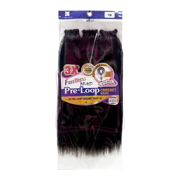 Shake N Go Freetress Pre Loop Crochet 3x – Style that beauty inc