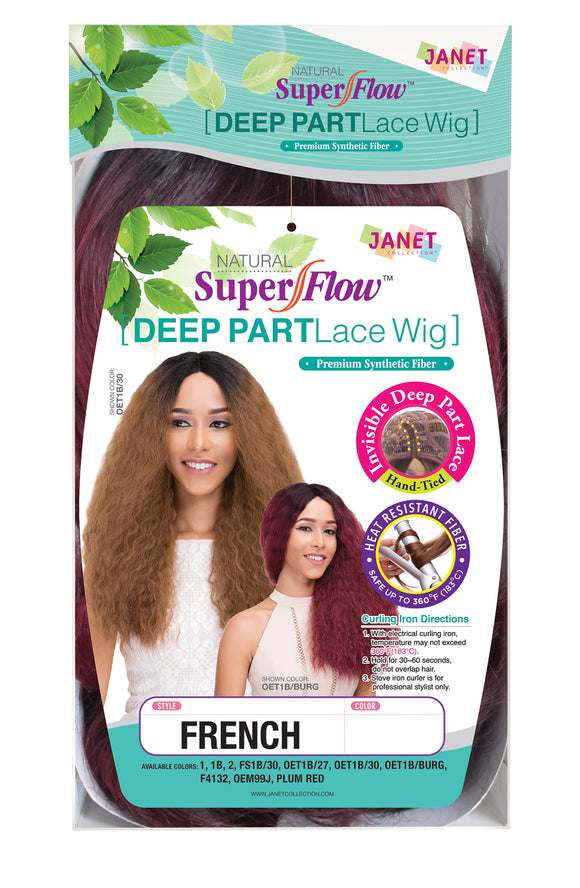 Janet Collection Super Flow Deep Part Lace French
