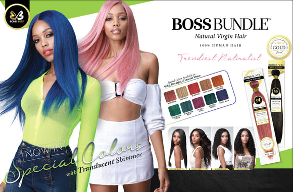 Boss Bundle Natural Virgin Hair Special Colors